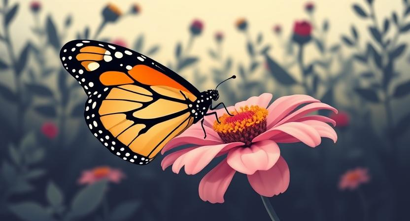 El ciclo mágico de la mariposa monarca