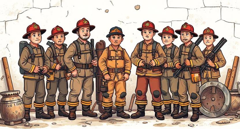 Los héroes de El Polvorín