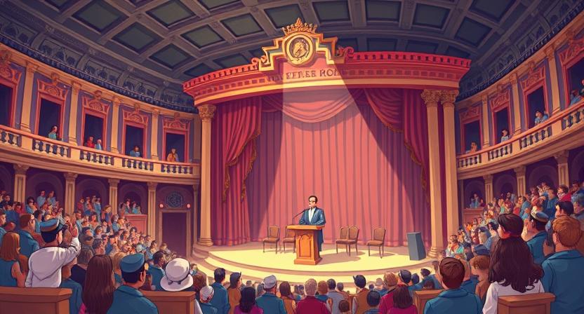 Un nuevo acto en el teatro